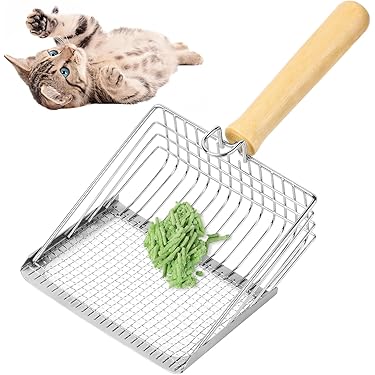 Paletta Per Lettiera Gatti Croci Bull Buster - Setaccio Plastica 28cm Per Bentonite - Igiene Facile - Foto 3