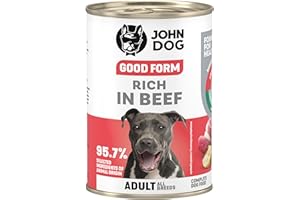 JOHN DOG Good Form Karma mokra dla psa bogata w wołowinę 400 g
