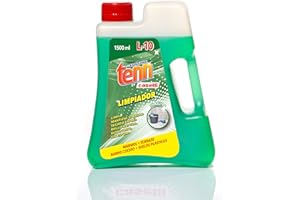 TENN Caselli Abrillantador mármol, terrazo y suelos plásticos 1.5 litros - Limpia, abrillanta y conserva suelos y paredes - Con Bioalcohol - Limpieza diaria