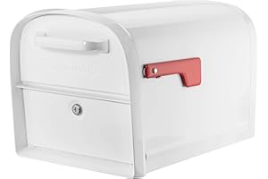 ARCHITECTURAL MAILBOXES 6300W-10 Oasis 360 Briefkasten, Weiß