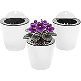 3 piezas De riego autom&aacute;tico para colgar en la pared, macetas para colgar en la ventana, cesta de flores para plantas de inte
