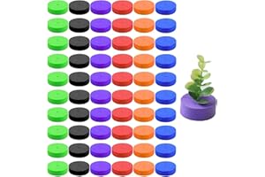 YIMINI 60pcs Hydroponik Schwämme, Garten Klon-Kragen Hydroponik Schwämme, Anzuchtschwamm für Hydrokultur, den Gartenbau, die Pflanzenherstellung, ideal für Hydrokultur-Systeme, Netztöpfe