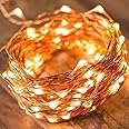 HILALFUL Decorative LED String Light | Fairy Lights for Indoor and Outdoor | Home Decoration in Ramadan, Eid, Wedding | Hanging Lighs for Bedroom Décor | Battery Operated | Warm White Light