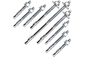 BEFESTIGUNGSTECHNIK GRAMSCH M6 - M20 Schwerlastanker OPTION 7 Bolzenanker verzinkt mit ETA Zulassung in Industriequalität Ankerbolzen Keilanker Schwerlastdübel (M12 x 90, 20)