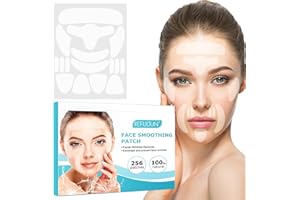 GMXJGZ 256 Stücke Frownies Anti falten pflaster Wrinkle patch Gesichtsfalten Entferner Streifen für Gesicht Wiederverwendbare Glätten Brust Hals Stirn Auge Mund Stirn Falten Pads