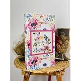 Rabsev Rs307 Fotoğraf Alb&uuml;m&uuml; 10x15cm 300 Fotoğraf Kapasiteli &Ccedil;i&ccedil;ekler Desenli L&uuml;ks Alb&uuml;m