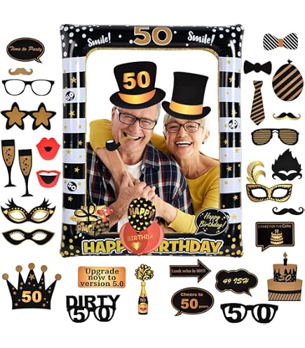 Kit 19 Accessoires Photomaton Baby Shower - Moustaches Sur Bâton - Décoration Fête Anniversaire Rose