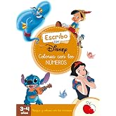 Colorea con los n&uacute;meros (3-4 a&ntilde;os) (Escribo con Disney): Con n&uacute;meros y figuras para reseguir (Aprendo con Disney)