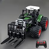 Oyuncak 2.4GHz Uzaktan Kumandalı 1:24 &Ouml;l&ccedil;ek Şarjlı Rc Trakt&ouml;r Forklift Aparatlı - Oyuncak Kep&ccedil;e Trakt&ouml;r (Forklift Aparatlı)