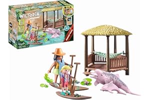 PLAYMOBIL Wiltopia 71143 Wyprawa z delfinami rzecznymi, od 4 lat