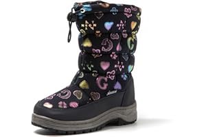 JOMIX Buty śniegowe Chłopiec Unisex Buty Dziewczęce Pluszowe Ciepłe Buty Dziecięce Wodoodporne