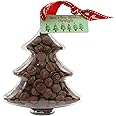 ButtonChocs Christmas Chocolate Tree - Have a Tree-Mendous Christmas. Belgian Milk Chocolate Gift for Christmas.