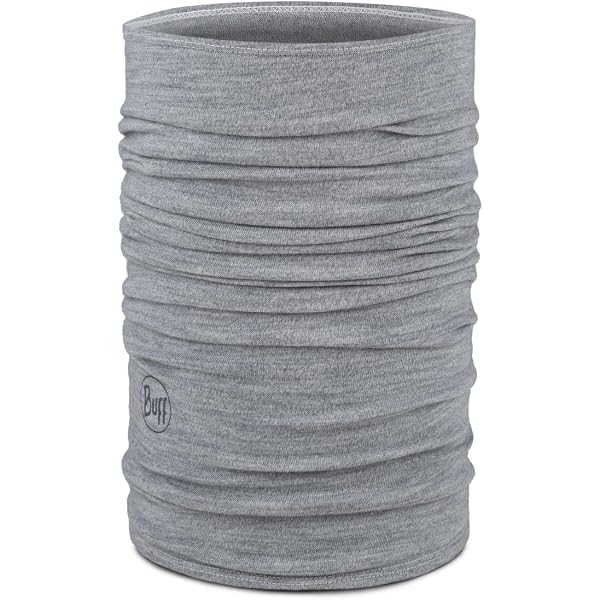BUFF Lightweight Merino Wool Multifunktionstuch – Leicht, Warm & Vielseitig (schwarz)