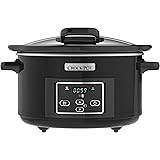 Crock-Pot Lift and Serve Digital Slow Cooker with Hinged Lid and Programmable Countdown Timer | 4.7 Litre (up to 5 People) [C