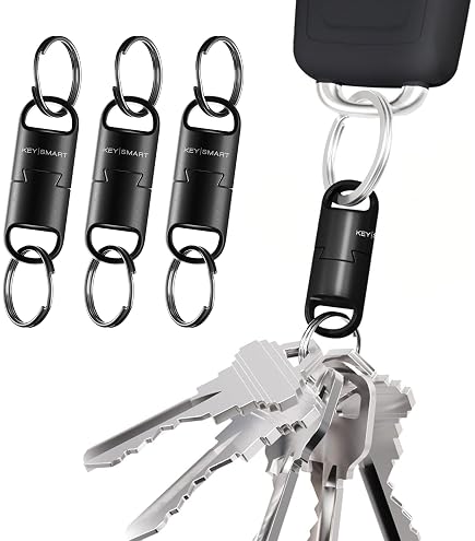 KeySmart BagHang Plus – Crochet Sac à Main & Support Téléphone 2-en-1, Argenté, Anti-Sol Sale