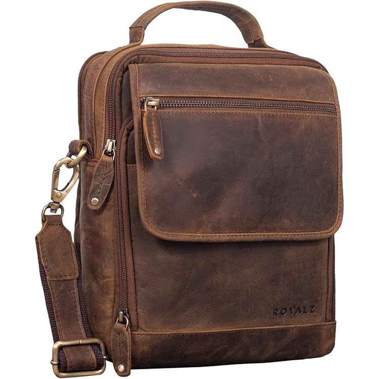 Laptoptas echt leer zwart kopen