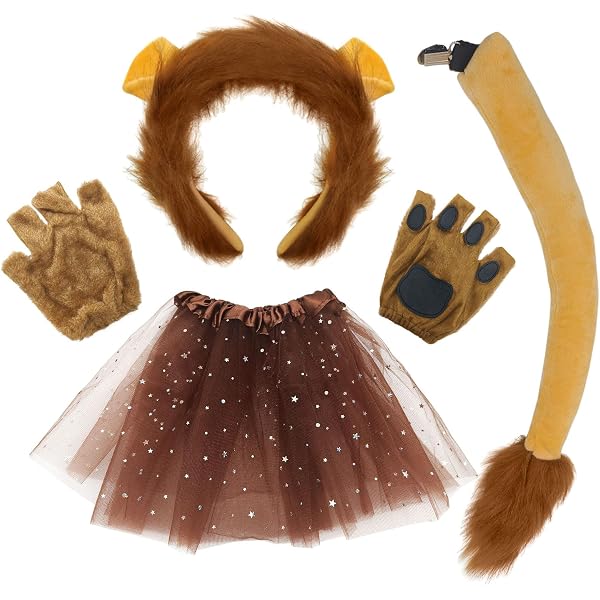 Morph Costume Leone Bambino - Vestito Carnevale Leone per Bambini, Pigiama Leone per Feste, Halloween e Compleanni., 12-14 anni