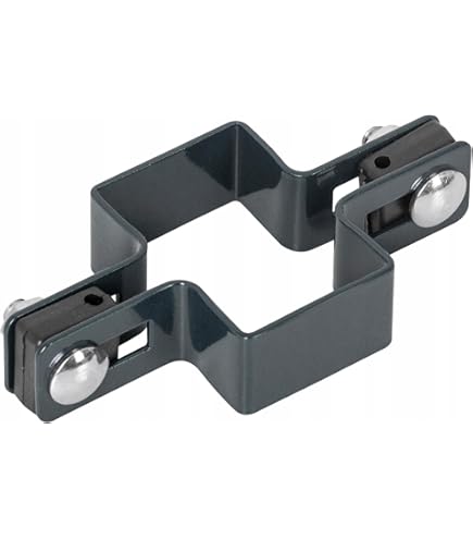 Ancrage H Support De Poteau Galvanisé à Chaud Ancrage De Poteau Pied De Poteau Galvanise A Chaud 121mm 4 Pieces 89676842