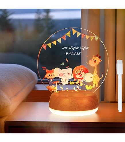 ELACE Lampe LED Prénom personnalisée Ht lettre 9 cm Design