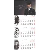 2025 Atat&uuml;rk Sailor Wall Calendar - Gazi