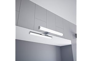 kalb Material für Möbel Lampa LED do lustra 300 mm lampa do zabudowy 230 V lampa łazienkowa chromowana, do wyboru: 300 mm – ciepła biel