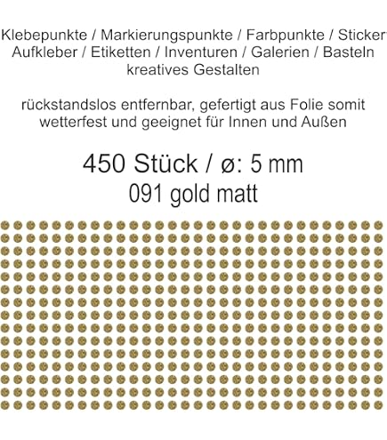 21 Stück Klebepunkte Aufkleber Rund 30 Mm - Schwefelgelb Matt Für Organisieren, Basteln & Modellbau