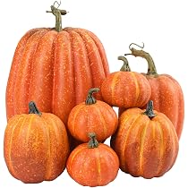 4 Lanternes Citrouilles Halloween LED - Décoration Lumineuse Intérieur Extérieur