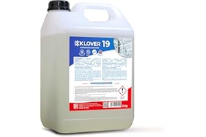 EVEN KLOVER 19 Detergente Igienizzante Sanificante a Base di Cloro Attivo al 2,2% H.A.C.C.P. Indicato per la Pulizia e la Decontaminazione da Germi e Batteri di tutte le Superfici Lavabili