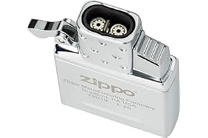 Accendino Zippo® Inserto Torcia Doppia a Gas® 65827, Accendino Antivento Ricaricabile, si Adatta Perfettamente a Qualsiasi Accendino Zippo, Realizzato Interamente in Metallo, Ottima Idea Regalo