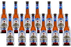 Magners Zero Alcohol-Free Cider by Wise Bartender – Crisp & Refreshing Non-Alcoholic Cider, Vegan & Gluten-Free, Low-Calorie Non-Alcoholic Beverage (Pack of 12)