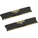 Corsair CMK8GX4M2A2666C16 Vengeance LPX 8 GB (2 x 4 GB) DDR4 2666 MHz C16 XMP 2.0 High Performance Desktop Memory Kit, Black