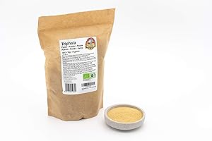 ‎PEARLS OF SAMARKAND TREASURES OF THE SILK ROAD Pearls BIO Triphala Pulver 1kg – 100 % rein und naturbelassen – Ohne künstliche Zusätze – Rohkost – Vegan