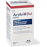 NBF Lanes | Artikrill Dol Cane, 200 Perle Appetibili, Supporto Metabolismo Articolare in Caso di Osteoartrite del Cane Adulto