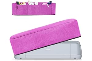 TRO&HOM Cover for Cricut Maker 3/Cricut Maker/Explore Air 2, Dust Cover With Pockets for Tools Cricut Accessories, Pens, Cicut Maker Circut Maker 3 Cover Scrapbooking Die-Cut Machine Cover