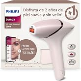 Philips Lumea 9900 Series IPL Hair Removal Device Laser Hair Removal Alternative, SenseIQ and SkinAI, 3 Attachments for Body,