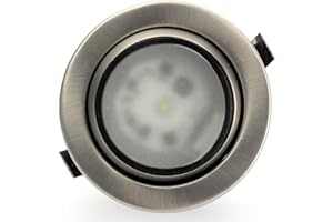 Narbonne Accessoires Spot encastrable orientable à LEDs chromé