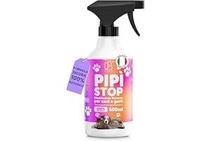 DBLabo Spray Disabituante per Cani e Gatti 500ml, Repellente per Gatti, Anti Pipi, Dissuasori per Cani, Allontana Animali da Divano, Giardino e Pavimenti, Urine off Gatti, Uso Interno ed Esterno