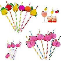 Paille Papier Noel (200 Pcs) - Paille Decorative Biodegradables 2 Couleurs Thème De Noel Avec 8 Designs Différents - Paille A Boisson Recyclable Parfaites Pour Les Fetes De Noel Et Le Réveillon
