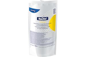 BODE Bacillol Tissues, Refill Pack of 100 Wipes