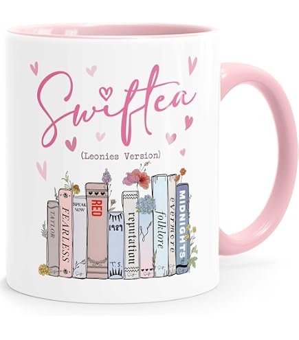 Tassenbrennerei „Swiftea“ Tasse – Lustige Teetasse Mit Spruch, Geschenk Für Tochter & Freundin (Rosa)