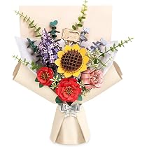 Puzzle 3D En Bois Fleur Lis De Rosée ROBOTIME - Kit Construction Adulte DIY - Décoration Ou Cadeau Saint-Valentin, Fête Des Mères - 8