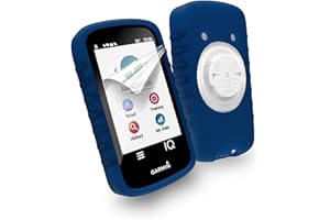 TUFF LUV [Compatible With Garmin Edge 1030 & Plus] Silicone case & screen protection - Blue