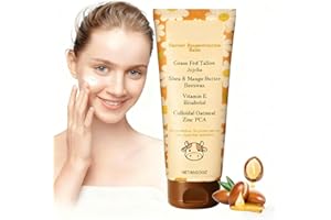 FAYALIT Tallow Glow Balm, Beef Tallow Skin Care, Tallow Barrier Reconstruction Balm with Colloidal Oatmeal, Deep Nourishment Face & Body, Lasting Resilience, Support Skin's Natural Barrier