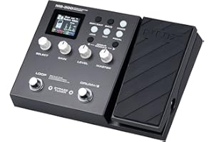 NuX MG300 | Guitar Multi-FX Pedal | Compact, Powerful, Recording Tool, Practice Companion, Multi Effects, Full Size,Black