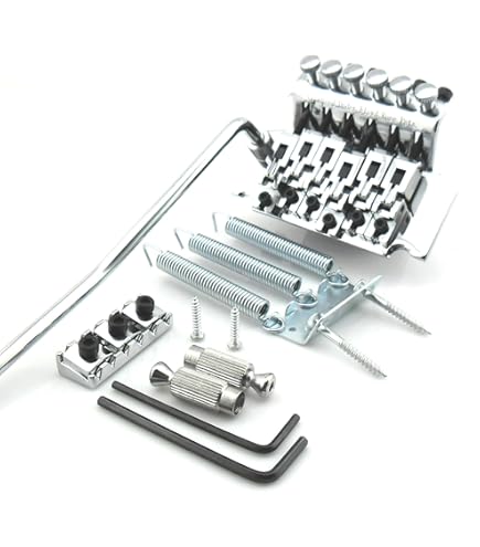 Ponte Chitarra Con Blocco Ponte Tremolo Per Chitarra Strat – Cromo - Foto 5