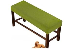 moismk Bankbezüge Esszimmer Bankbezüge Stretch Sitzbezug für Sitzbank Esszimmer Seitenbank Schonbezug Bankschoner für Wohnzimmer Schlafzimmer Küche(Color 10,90-120CM)