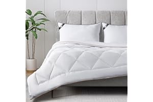 BedStory Kołdra 140 x 200 4 sezony z mikrofibry 350 g/m2, złota, podwójnie szwy, gwarantuje maksymalną trwałość, kołdra dla 1 osoby o najwyższej jakości i zachmurzonym komforcie