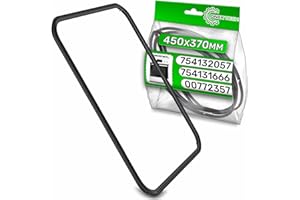 Rubber Oven Seal 450 x 370 mm with Original Code 00772357 for Bosch 754132057 for Smeg ONIX TECH