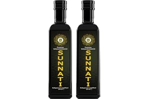 Sunnati® Svart kummin olja ofiltrerad kallpressad 100 % naturlig ren 2 x 250 ml (500 ml)