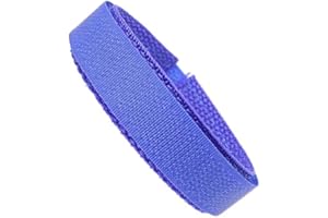 Minott Uhrenarmband Textilband Klettband Blau 18mm